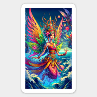 Indonesian Fairy Sticker