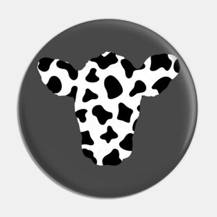 Cow Print Head Pin