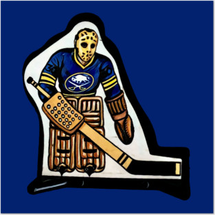 Coleco Table Hockey Players -Buffalo Sabres Posters and Art
