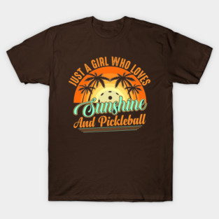 Pickleball women sunshine T-Shirt