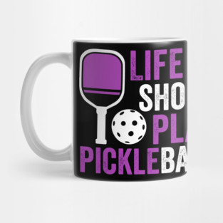 Pickleball women funny Mug