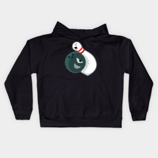 Bowling Pin Bowling ball Kids Hoodie