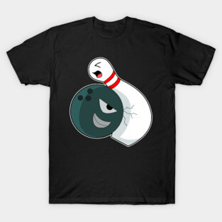 Bowling Pin Bowling ball T-Shirt