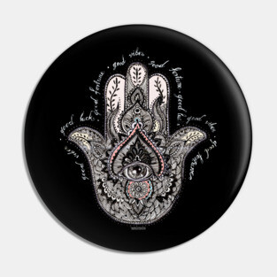 Hand of Fatima - 2 Pin