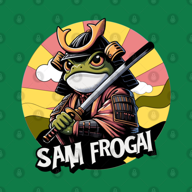 Samurai Frog by JessArty