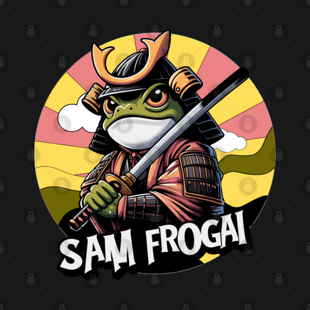 Samurai Frog by JessArty
