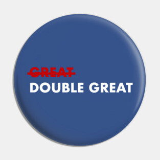 Patriot TV Show Double Great Pin