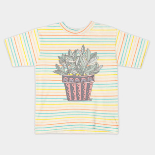 Potted Plant Kids T-Shirt