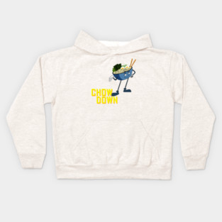 RAMEN CHOW DOWN Kids Hoodie