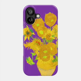 Sunflowers by Van Gogh Phone Case