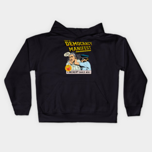 Democracy Manifest - Retro Kids Hoodie