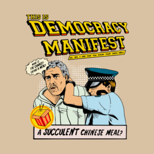 Democracy Manifest - Retro T-Shirt