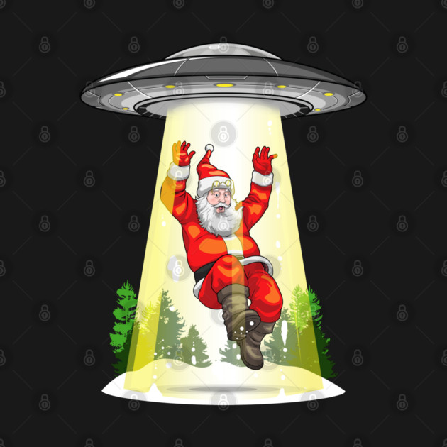 Santa's Alien Lift-Off! by GoshWow®