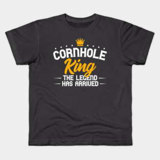 Cornhole King Kids T-Shirt