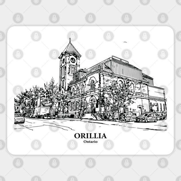 Orillia - Ontario Sticker by Lakeric