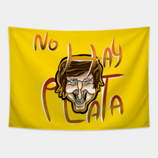 Javier milei "No hay PLATA" Tapestry