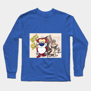 Ren and Stimpy Happy Happy Joy Joy Long Sleeve T-Shirt