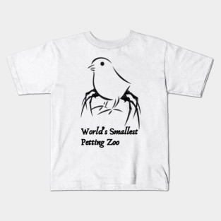 World's Smallest Petting Zoo Kids T-Shirt