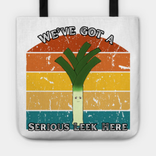 Serious Leek – Retro Edition Tote