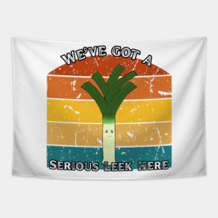 Serious Leek – Retro Edition Tapestry
