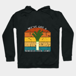 Serious Leek – Retro Edition Hoodie