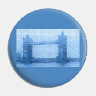 London Tower Bridge Pin