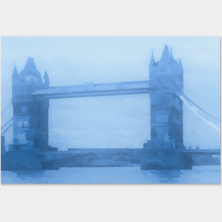 London Tower Bridge Posters and Art