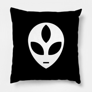 Third Eyed Alien Pillow