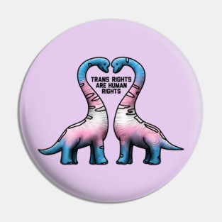 Trans Rights Are Human Rights Pin