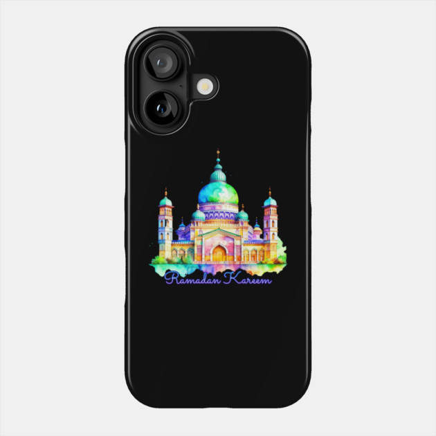 Watercolor Ramadan Mosque Phone Case by HolidayBug