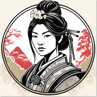 Geisha-Girl Posters and Art