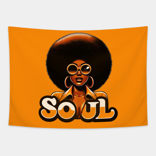 Soul Woman Tapestry by UrbanLifeApparel