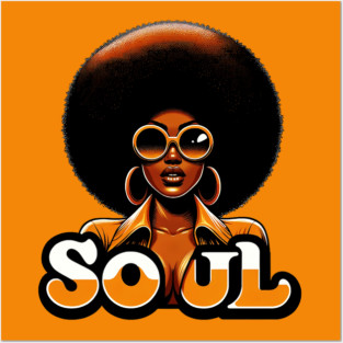 Soul Woman Posters and Art