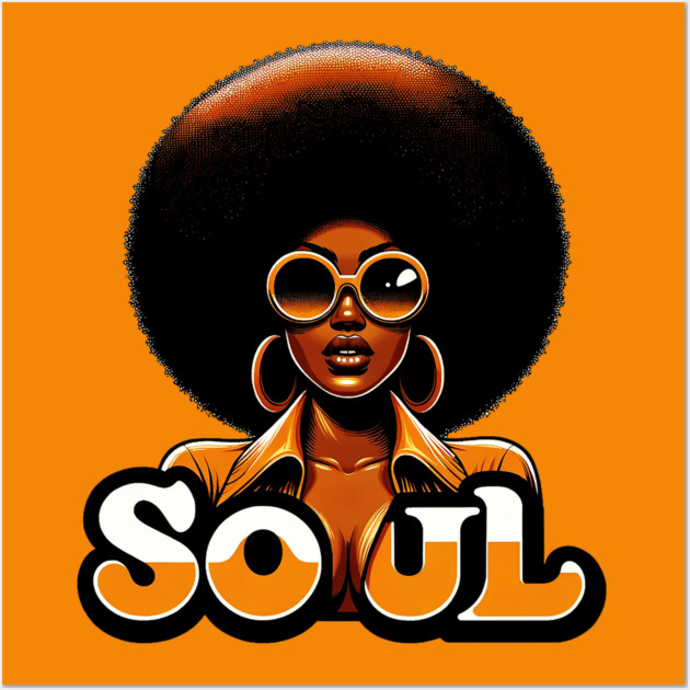 Soul Woman Wall Art by UrbanLifeApparel