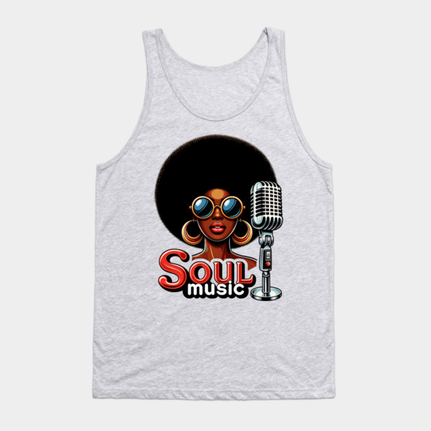 Soul Music Tank Top by UrbanLifeApparel
