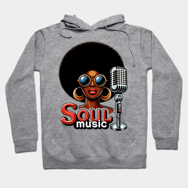 Soul Music Hoodie by UrbanLifeApparel