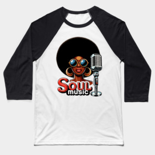 Soul Music Baseball T-Shirt
