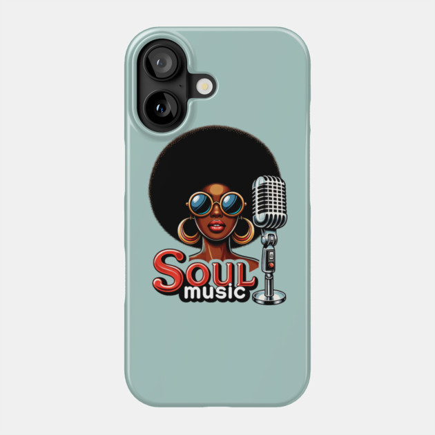 Soul Music Phone Case by UrbanLifeApparel