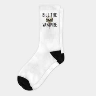 Bill The Vampire - Nerd King (dark) Socks