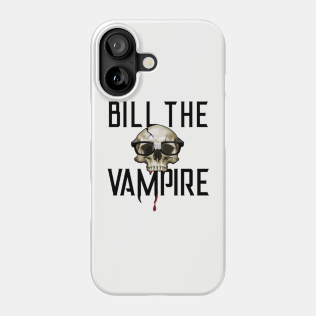 Bill The Vampire - Nerd King (dark) Phone Case by Rick Gualtieri