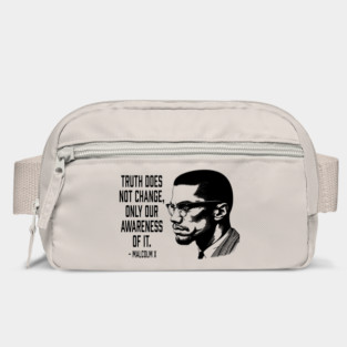Malcolm X - Truth Does Not Change... Bag