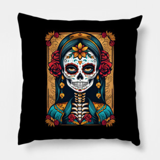 Mexican-Girl Pillow