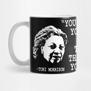 you wanna fly - Toni Morrison Mug