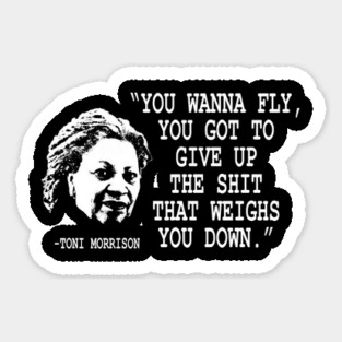 you wanna fly - Toni Morrison Magnet