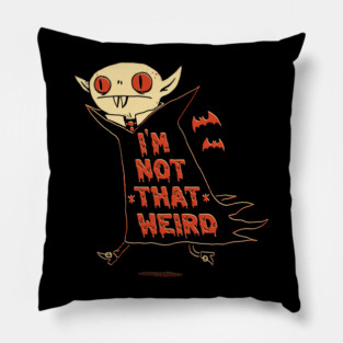 Vampire: Not That Weird Pillow