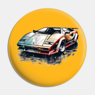 Lamborghini Countach Pin