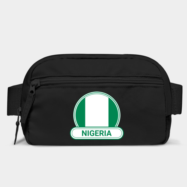 Nigeria Country Badge - Nigeria Flag by Yesteeyear