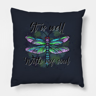Dragonfly Pillow