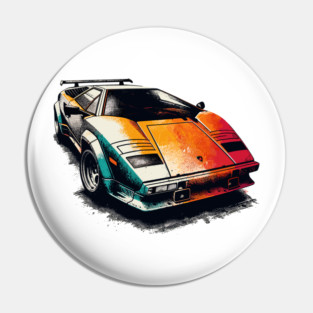 Lamborghini Countach Pin