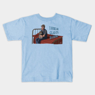Ernest Goes To Camp: Glad It's Raining Kids T-Shirt